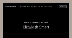 Desktop Screenshot of elizabethsmart.com